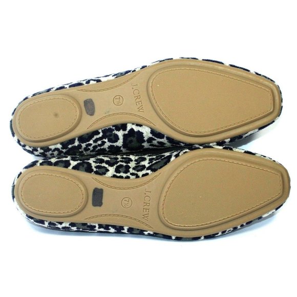 J. Crew Womens Georgie Leopard Print Loafers 7.5 - Picture 7 of 7